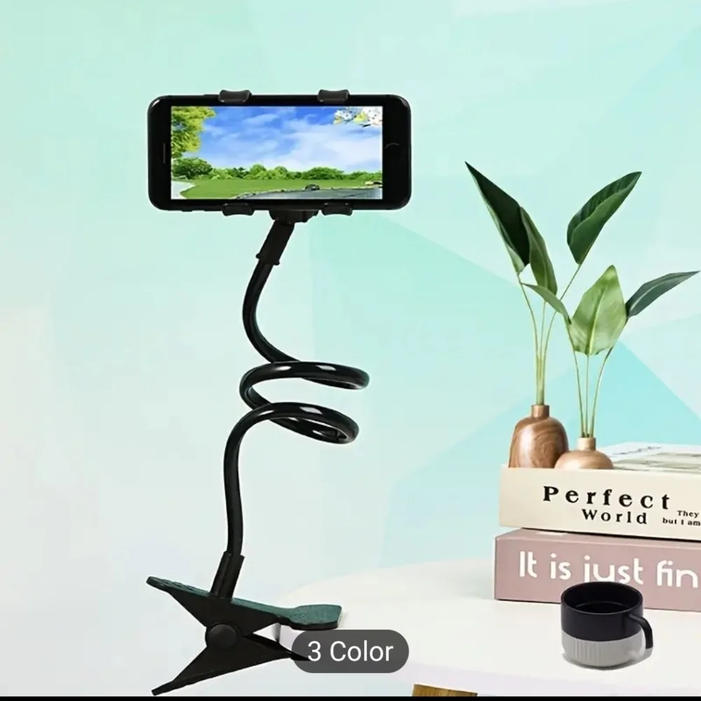 NEW! Hand free phone holder - Color: White